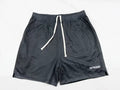 Represent Mesh Drawstring Gym Shorts - Dark Charcoal Grey
