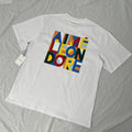 Aimé Leon Dore Block Color Logo Tee - White